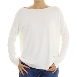 T-SHIRT SCOLLO BARCA PANNA